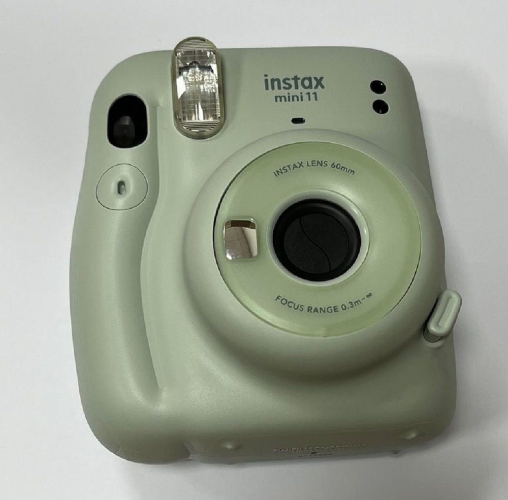 FUJIFILM Instax Mini 11 pastel grün Sofortbildkamera Sofortbildkamera