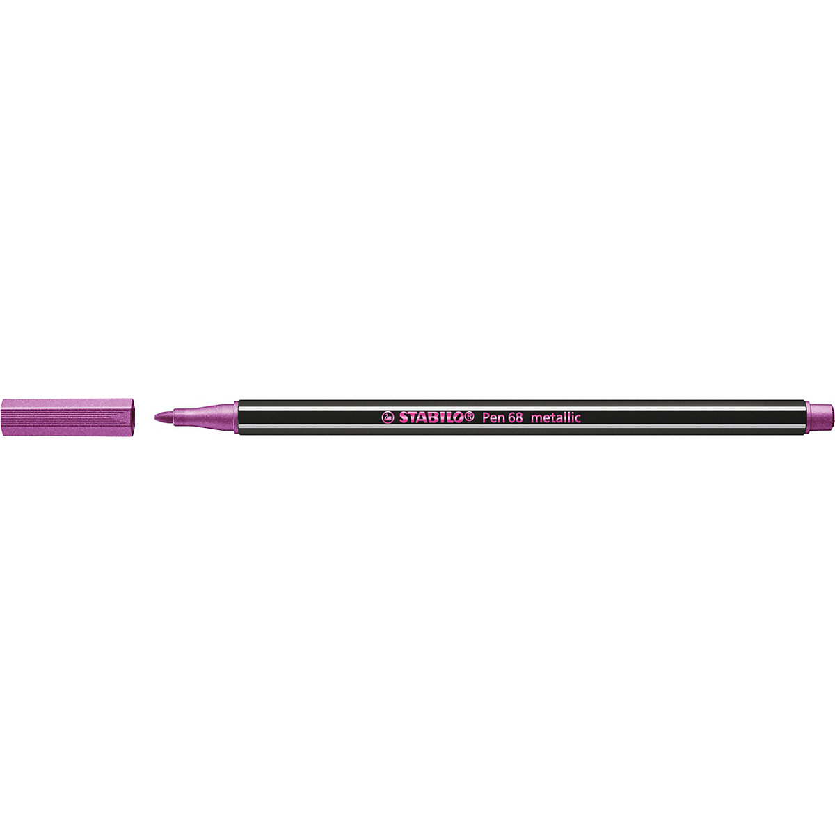 Premium Metallic-Filzstift Pen 68 metallic, 6 Farben