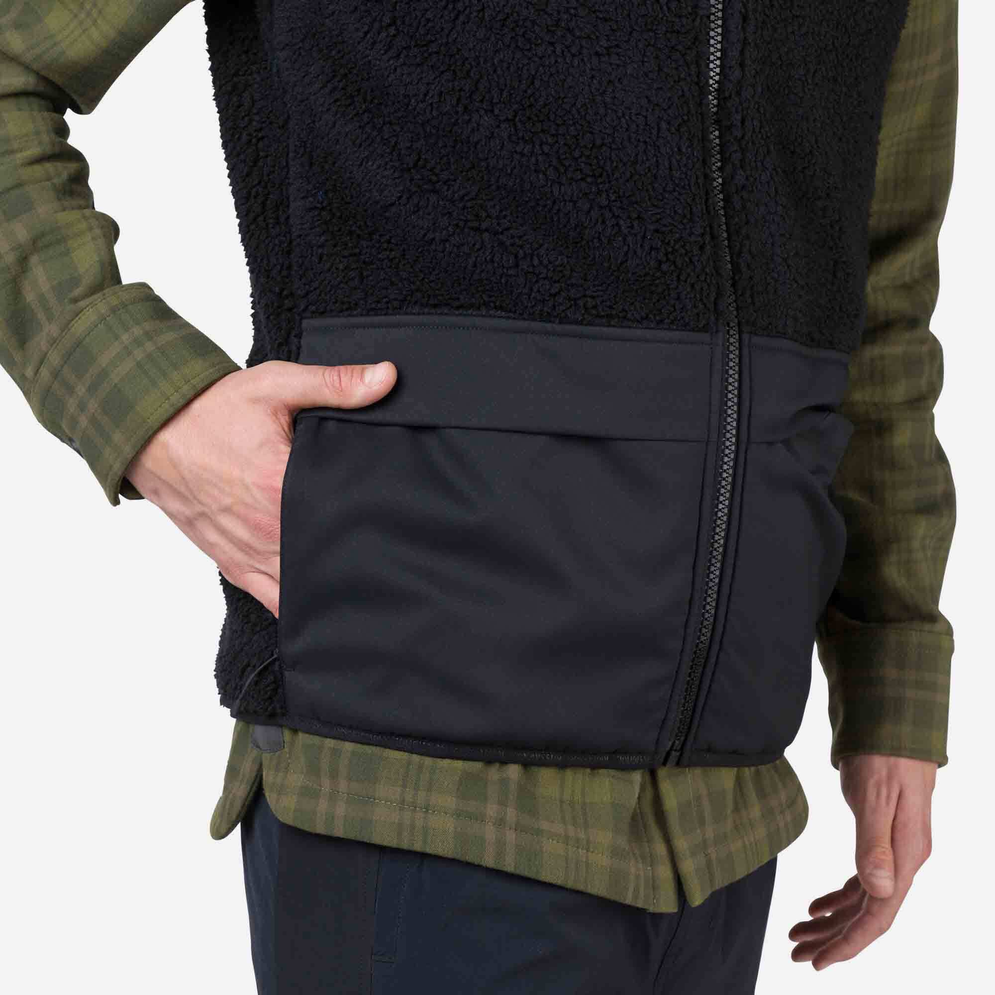 Gilet en polaire homme