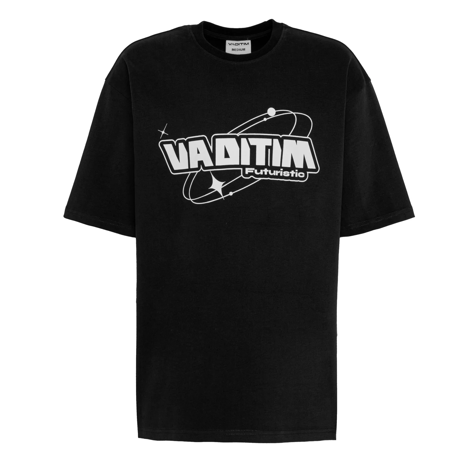 BLACK FUTURISTIC VADITIM T-SHIRT