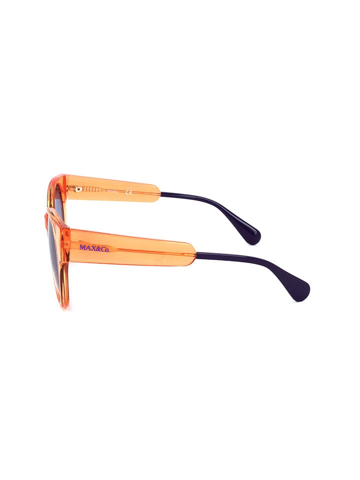 Max&Co Damen-Sonnenbrille in Orange/ Blau günstig kaufen 54