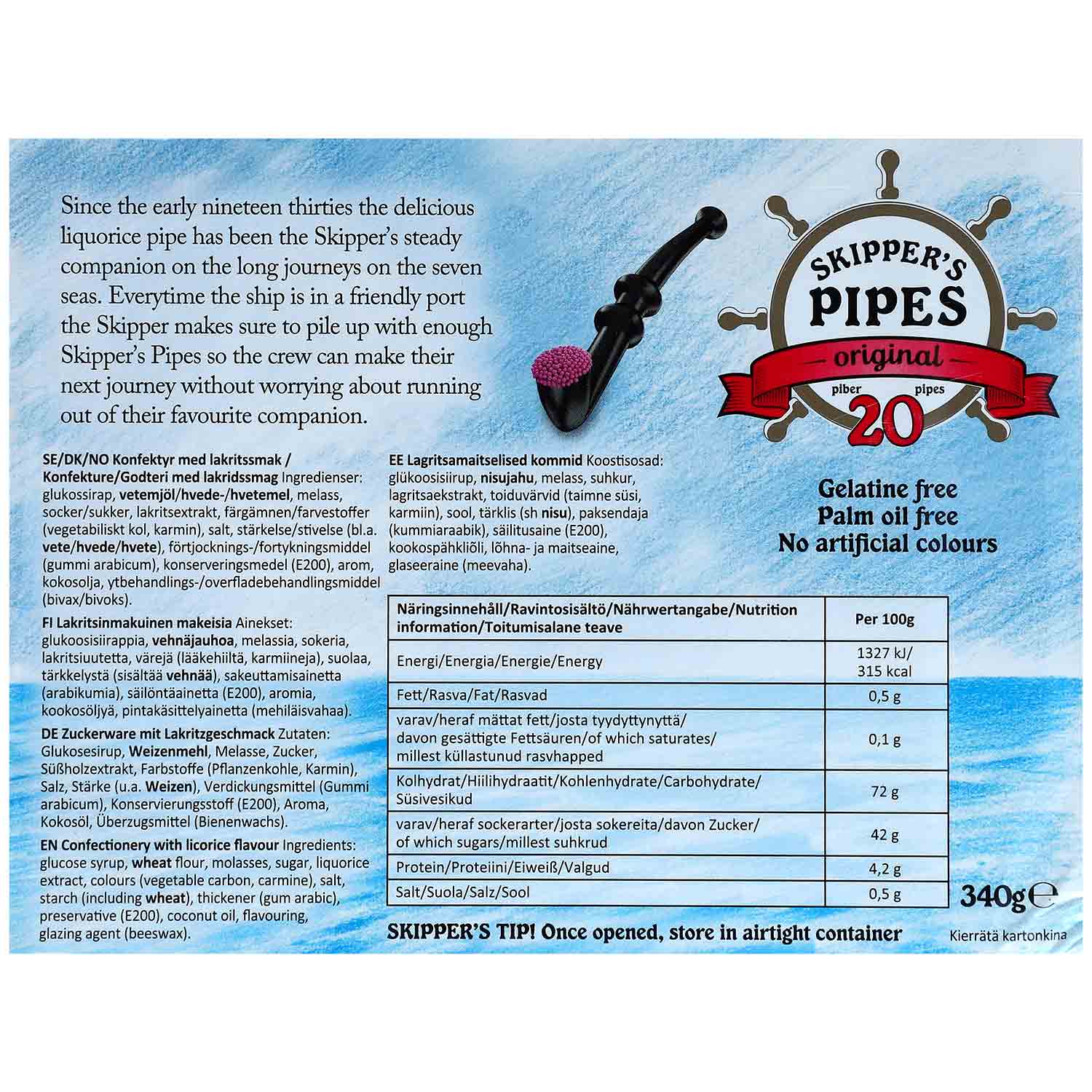 Malaco Skipper's Pipes Original 20er