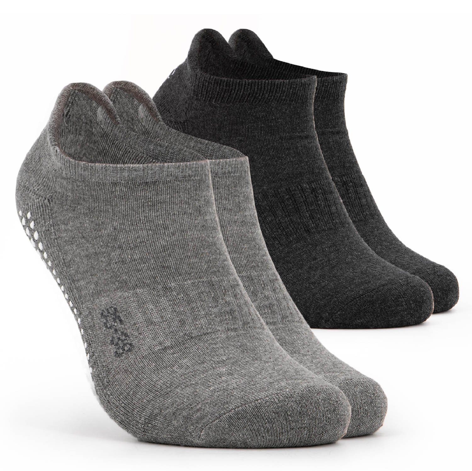 OCCULTO Sportsocken Damen & Herren Yogasocken 2-4er Pack (Modell: Mady) (4-Paar)