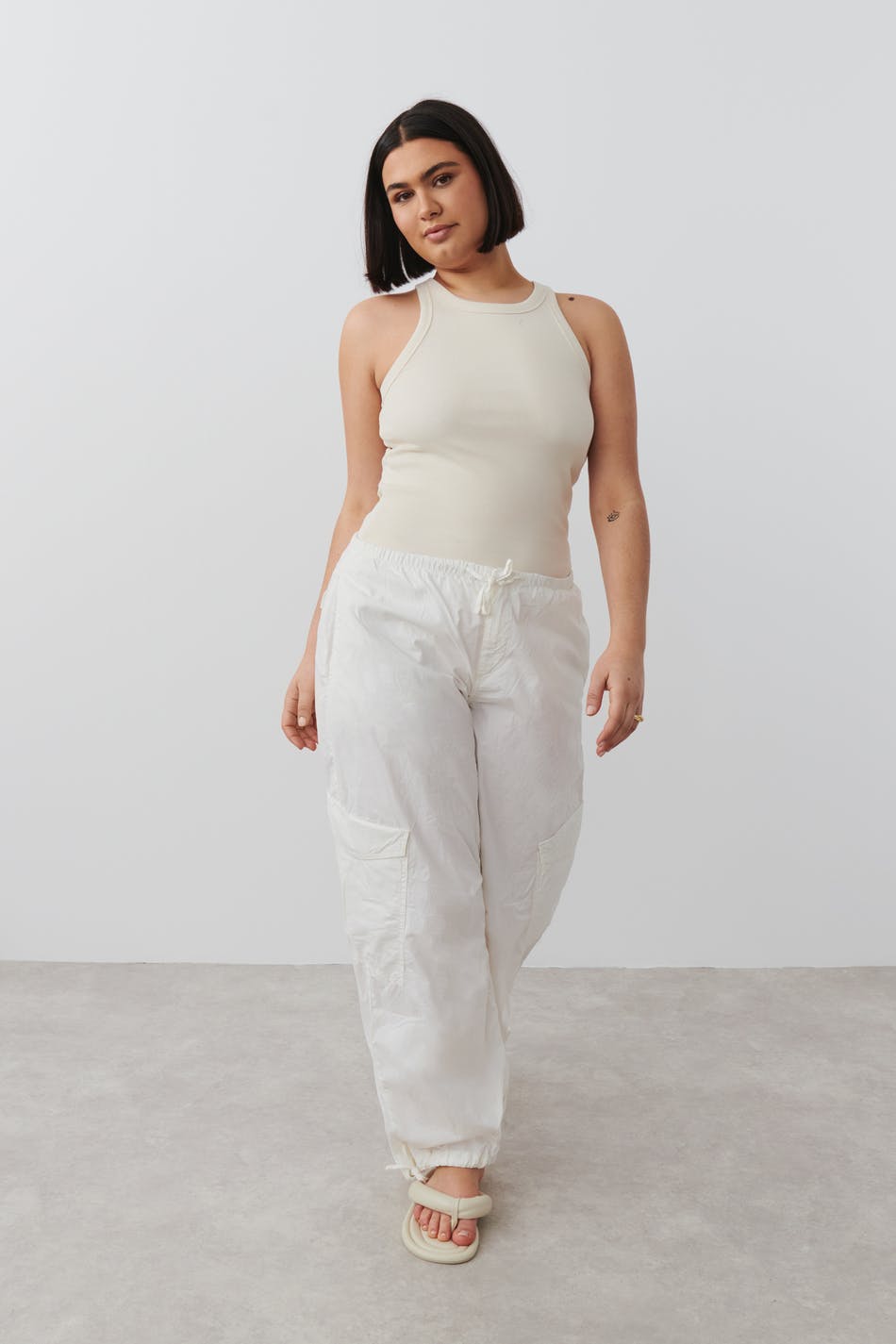 Cargo parachute trousers