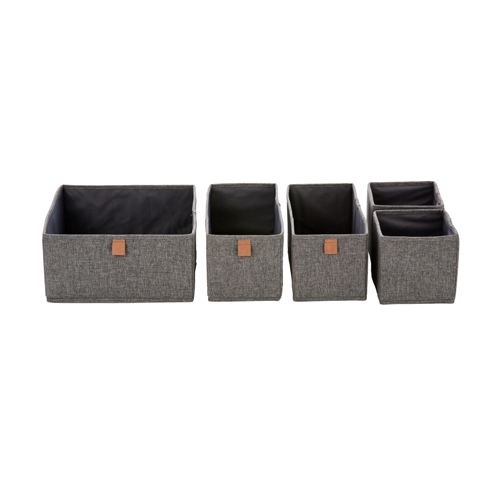 Organizer-Set Premium5-teilig Grau