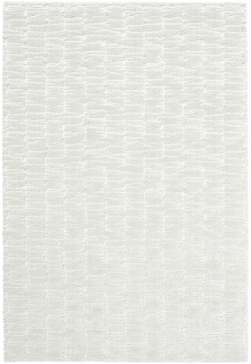 Webteppich Malachit Weiß 80 x 150 cm