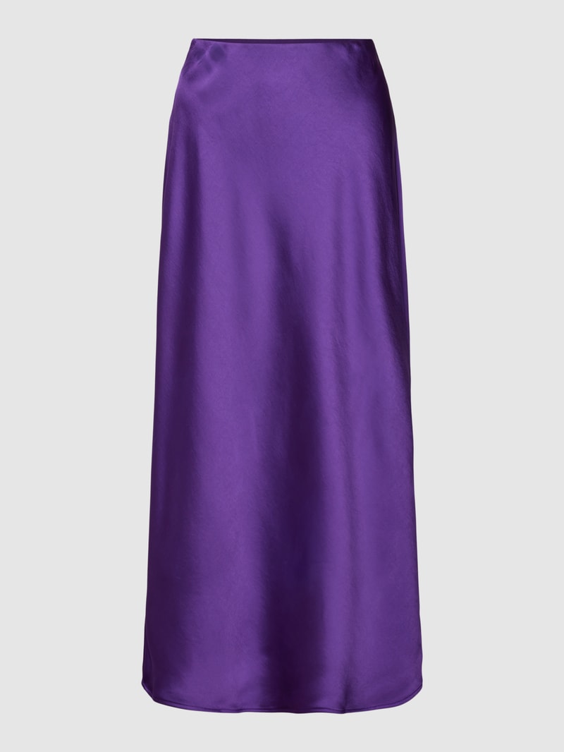 Midirock mit elastischem Bund Modell 'MIA' in purple
