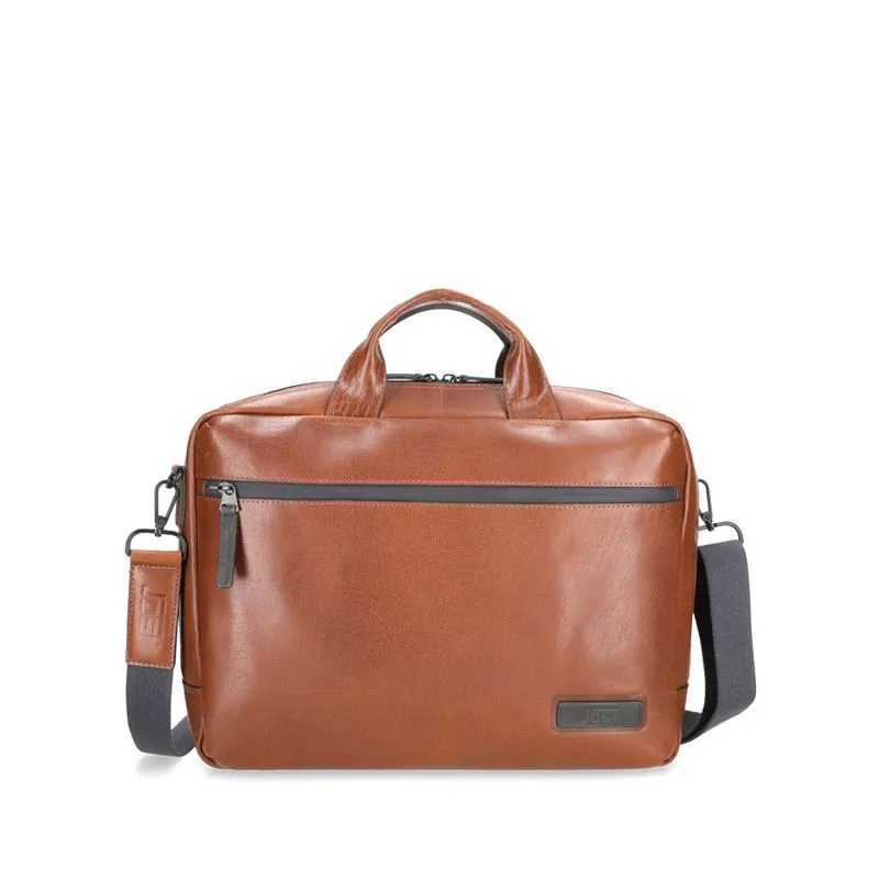 Jost MALMÖ Businesstasche M - cognac