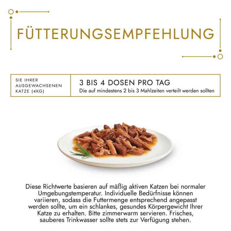 GOURMET Nassfutter GOURMET Gold Feine Komposition 12x85g Ente & Truthahn