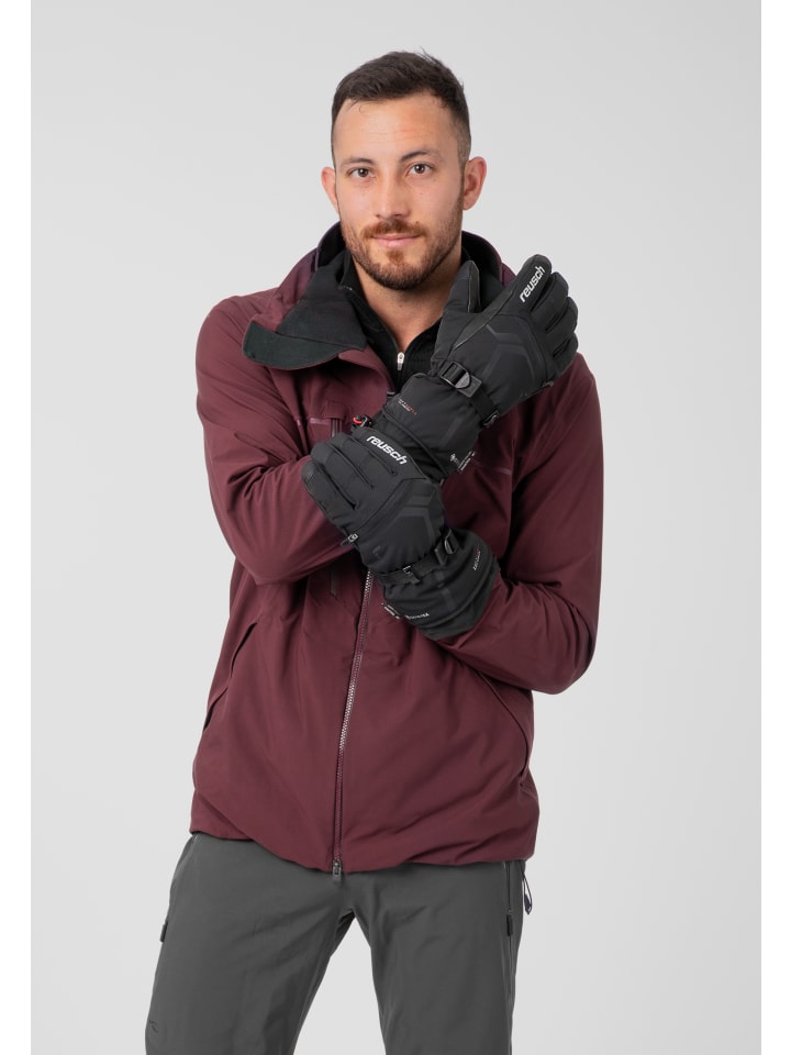 Reusch Fingerhandschuhe Down Spirit GORE-TEX in 7702 black / silver günstig kaufen