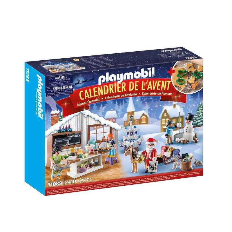 71088 Calendrier de l'Avent : pâtisserie de Noel Playmobil