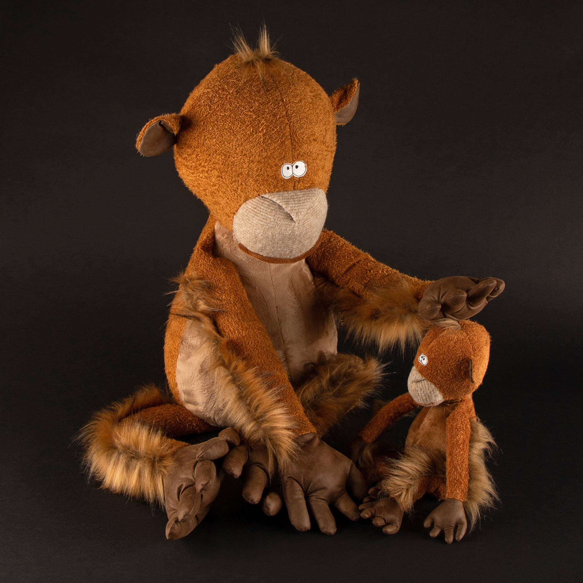 XXL Kuschelaffe Mon Key 89 cm, Beasts Town