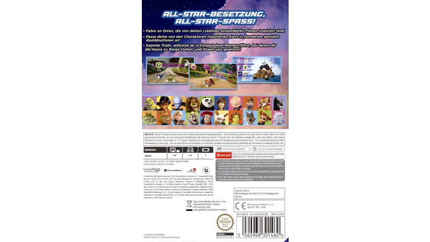 Dreamworks All-Star Kart Racing