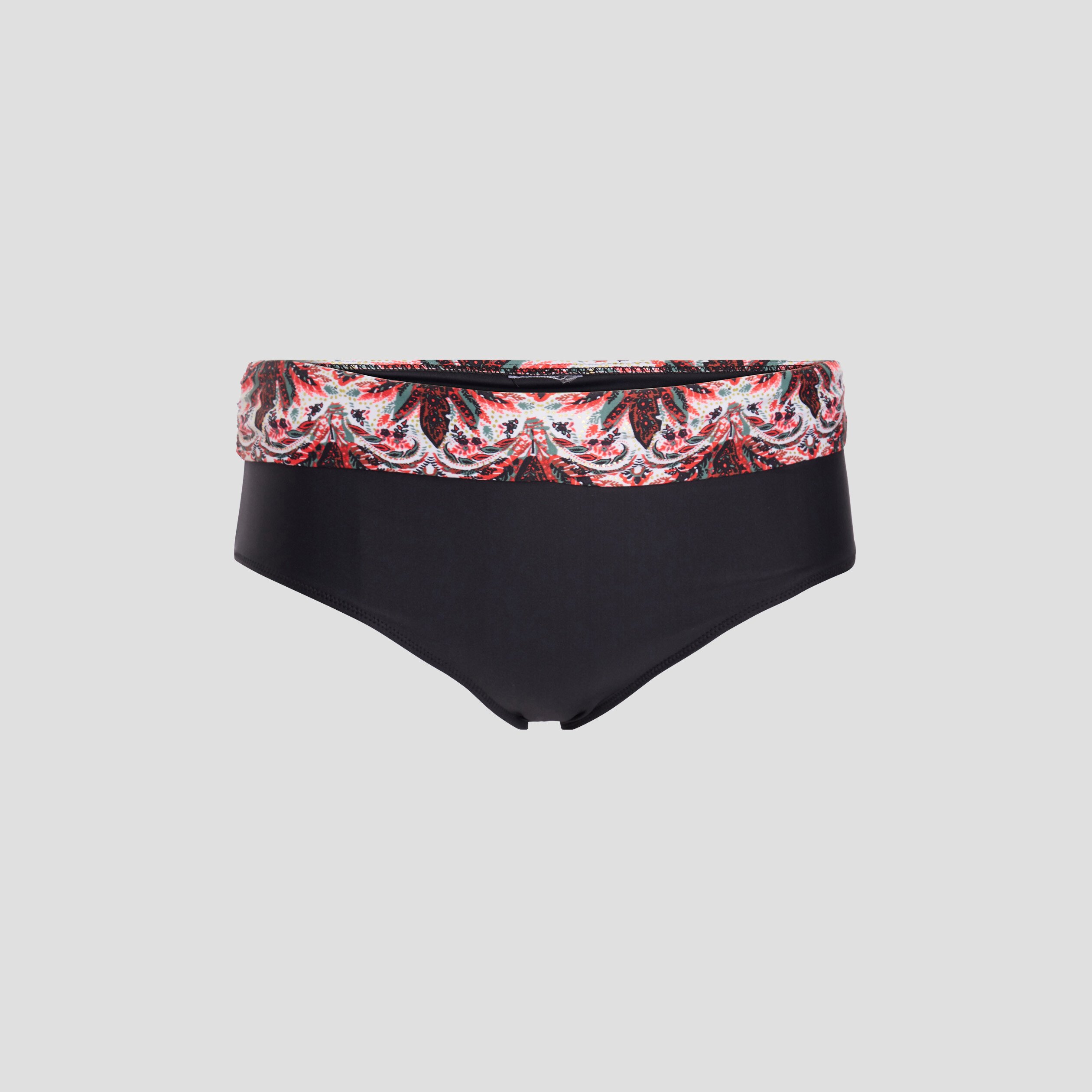 Bas de maillot de bain à revers blanc femme | La Halle