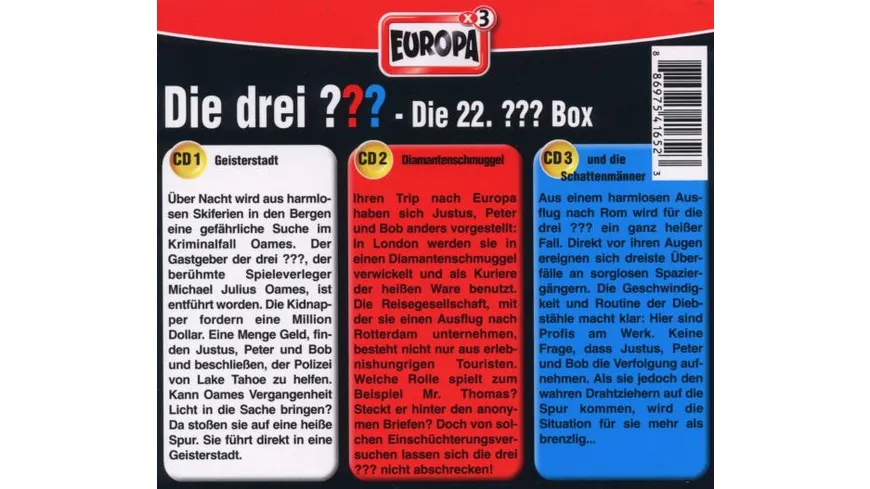 22/3er Box Folgen 64-66