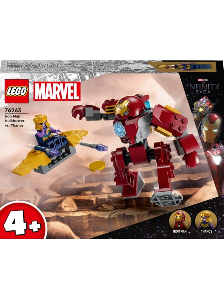 LEGO Marvel Super Heroes Iron Man Hulkbuster vs. Thanos in Mehrfarbig ab 4 Jahre günstig kaufen onesize
