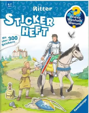Ravensburger Wieso? Weshalb? Warum? Stickerheft: Ritter