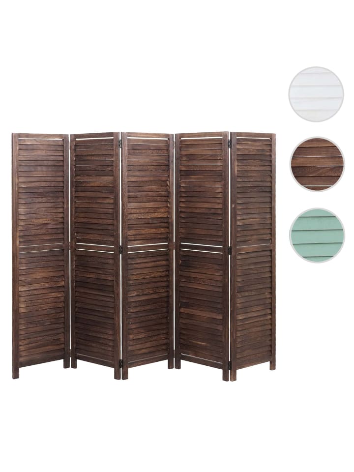 MCW Paravent C30 im Shabby-Look, Braun günstig kaufen onesize