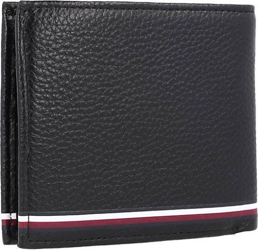 TOMMY HILFIGER TH Central Geldbörse RFID Schutz Leder 12 cm