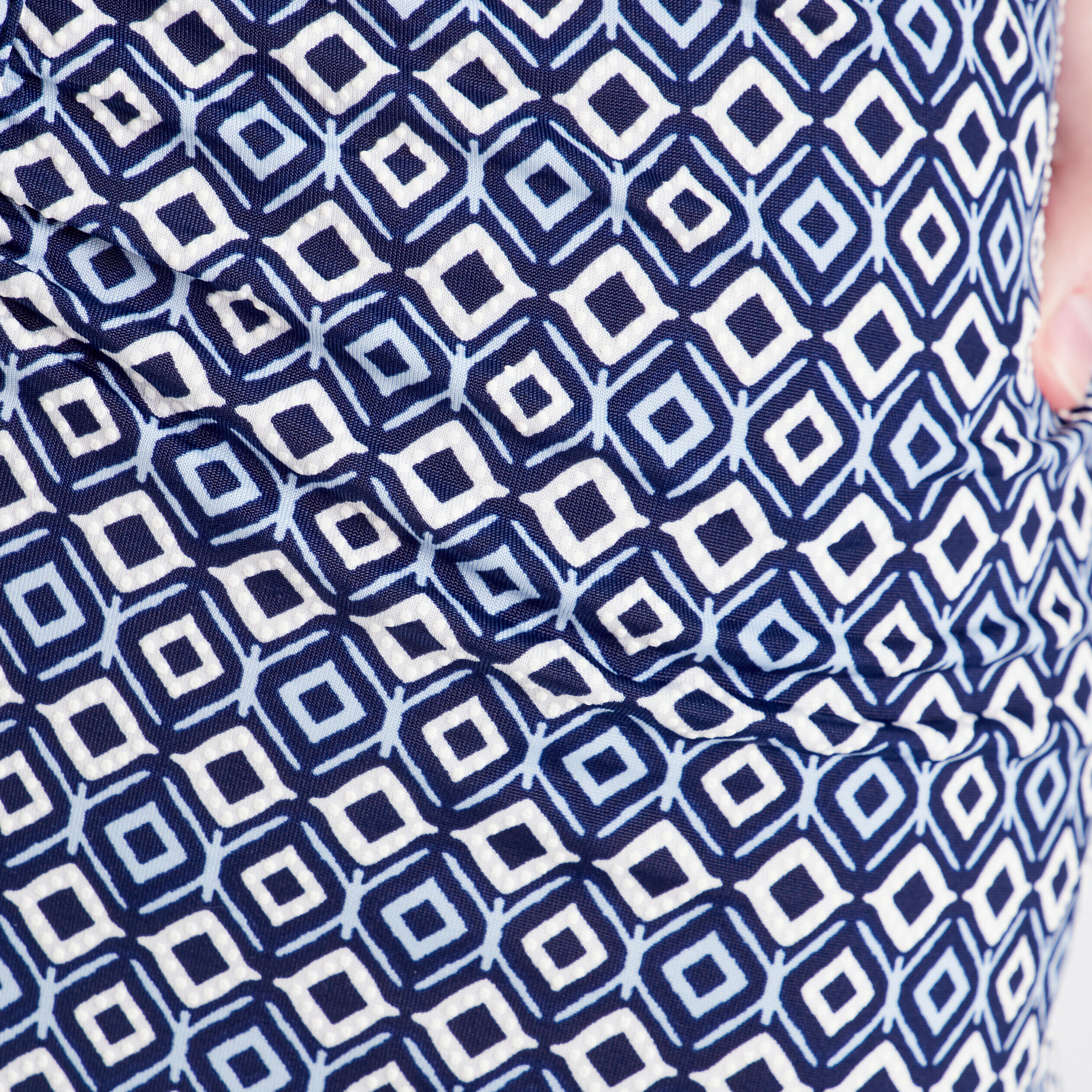 Robe chemise à manches longues bleu clair femme | Cache Cache