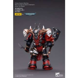 Warhammer 40k Actionfigur: Chaos Space Marines - Red Corsairs Exalted Champion Gotor the Blade