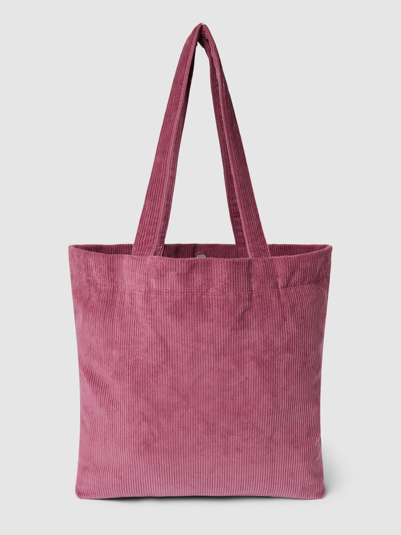 Shopper mit Label-Patch Modell 'Mauve' in mauve