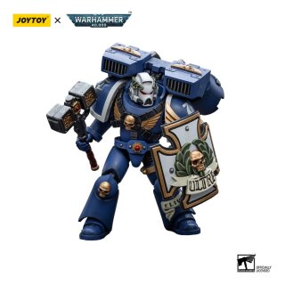 Warhammer 40k Actionfigur 1/18 Ultramarines Vanguard Veteran with Thunder Hammer and Storm Shield 12 cm