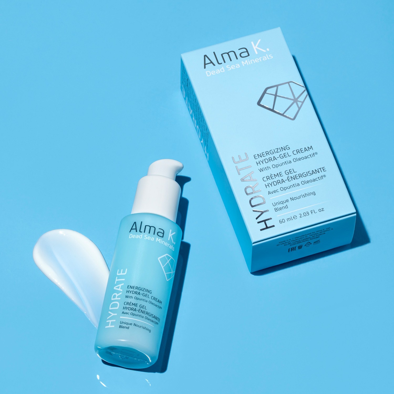 Crema de hidrogel energizante Alma K