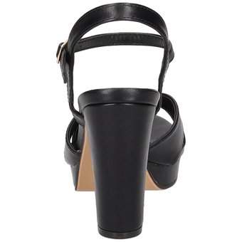 Barbarella Sandale in schwarz