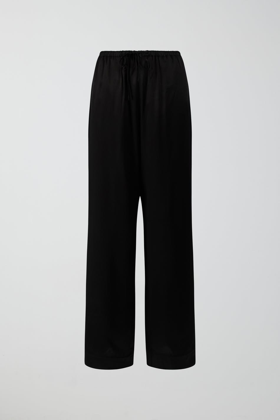 Satin trousers