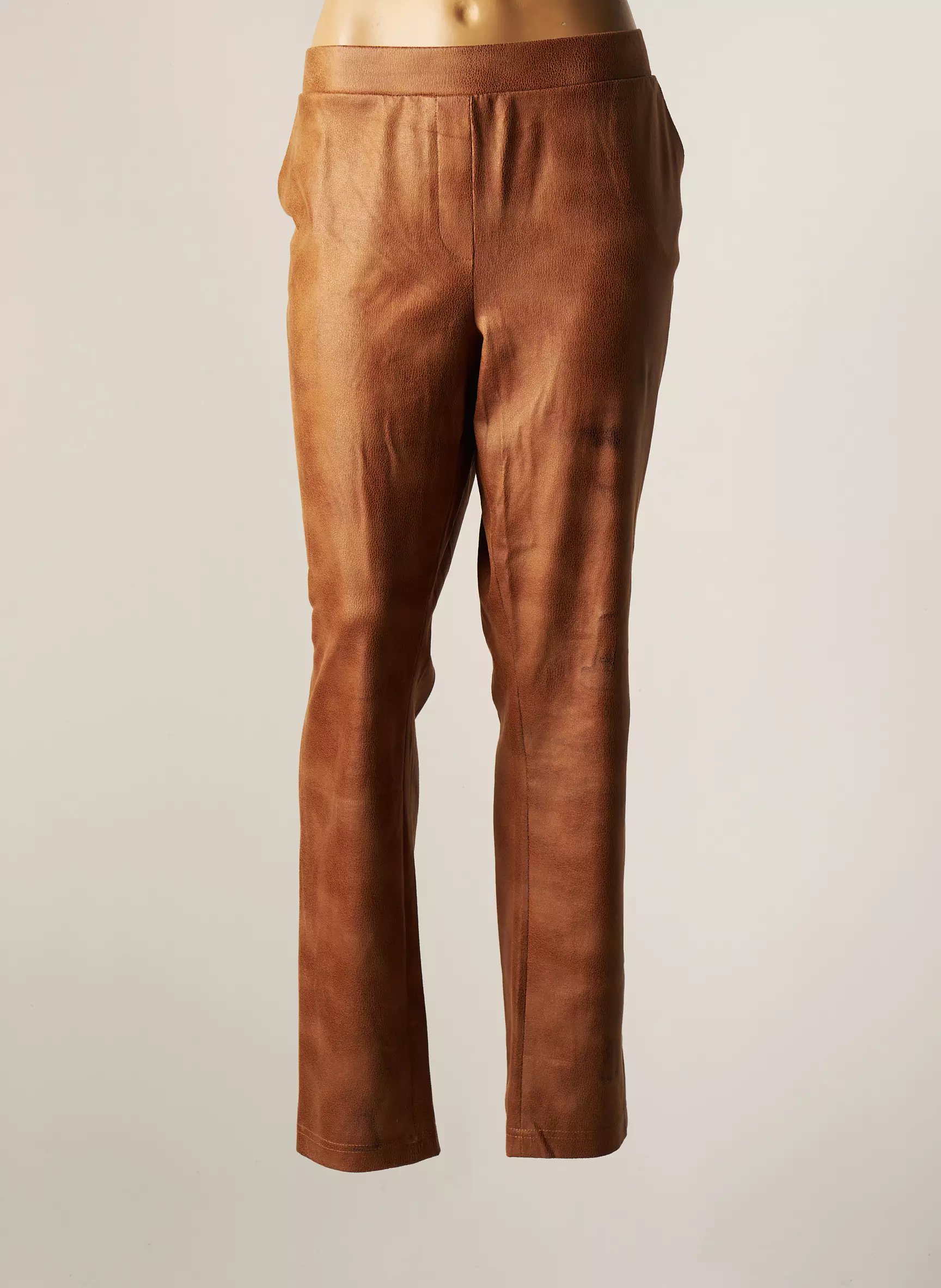 Diane Laury Pantalons Slim Femme couleur marron