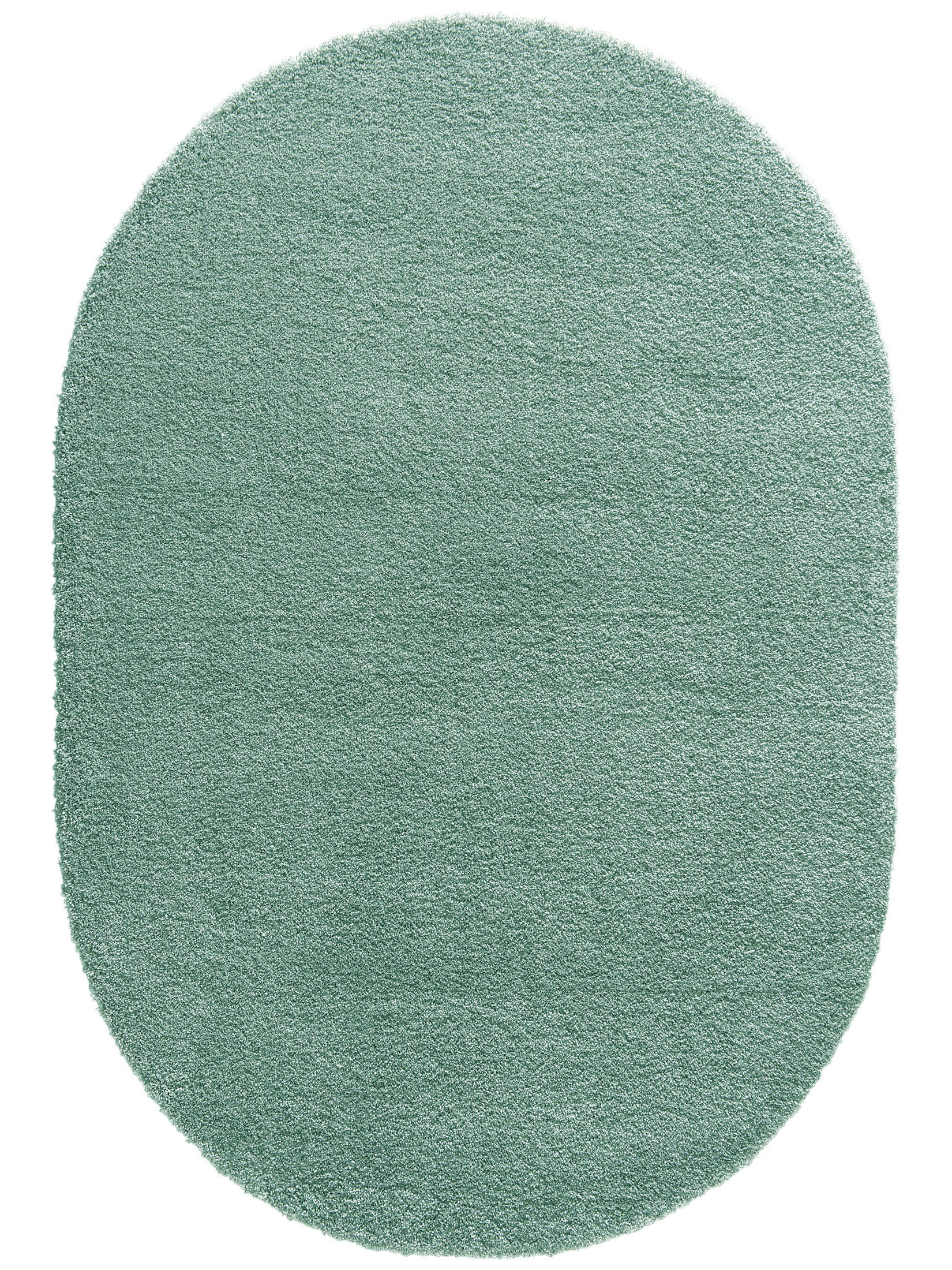 Lounge Hochflor-Teppich, Grün