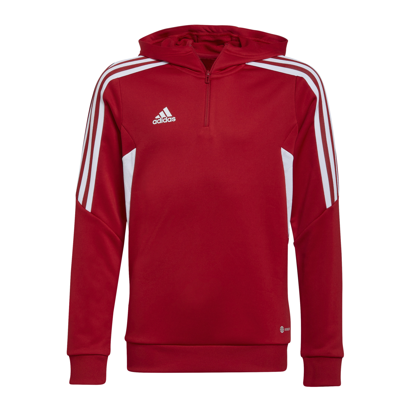 adidas Condivo 22 TK Hoody Kids Rot Weiss