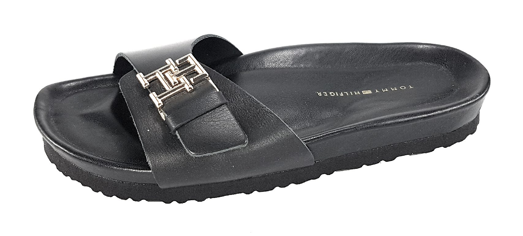 Tommy Hilfiger Mule Sandale FW0FW07134 Schwarz BDS Black