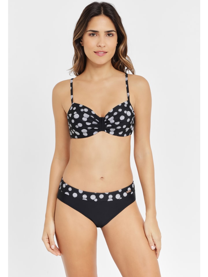 LASCANA Bügel-Bikini in schwarz-weiß günstig kaufen
