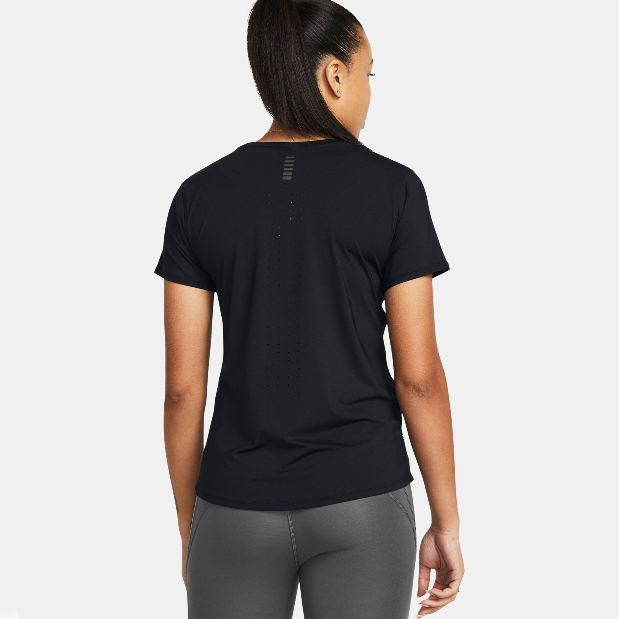 Laser SS Laufshirt Damen - Schwarz
