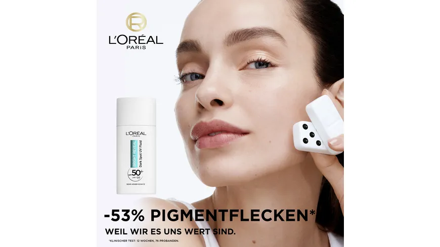 L'Oréal Bright Reveal Dark Spot UV-Fluid LSF50+ 50 ml