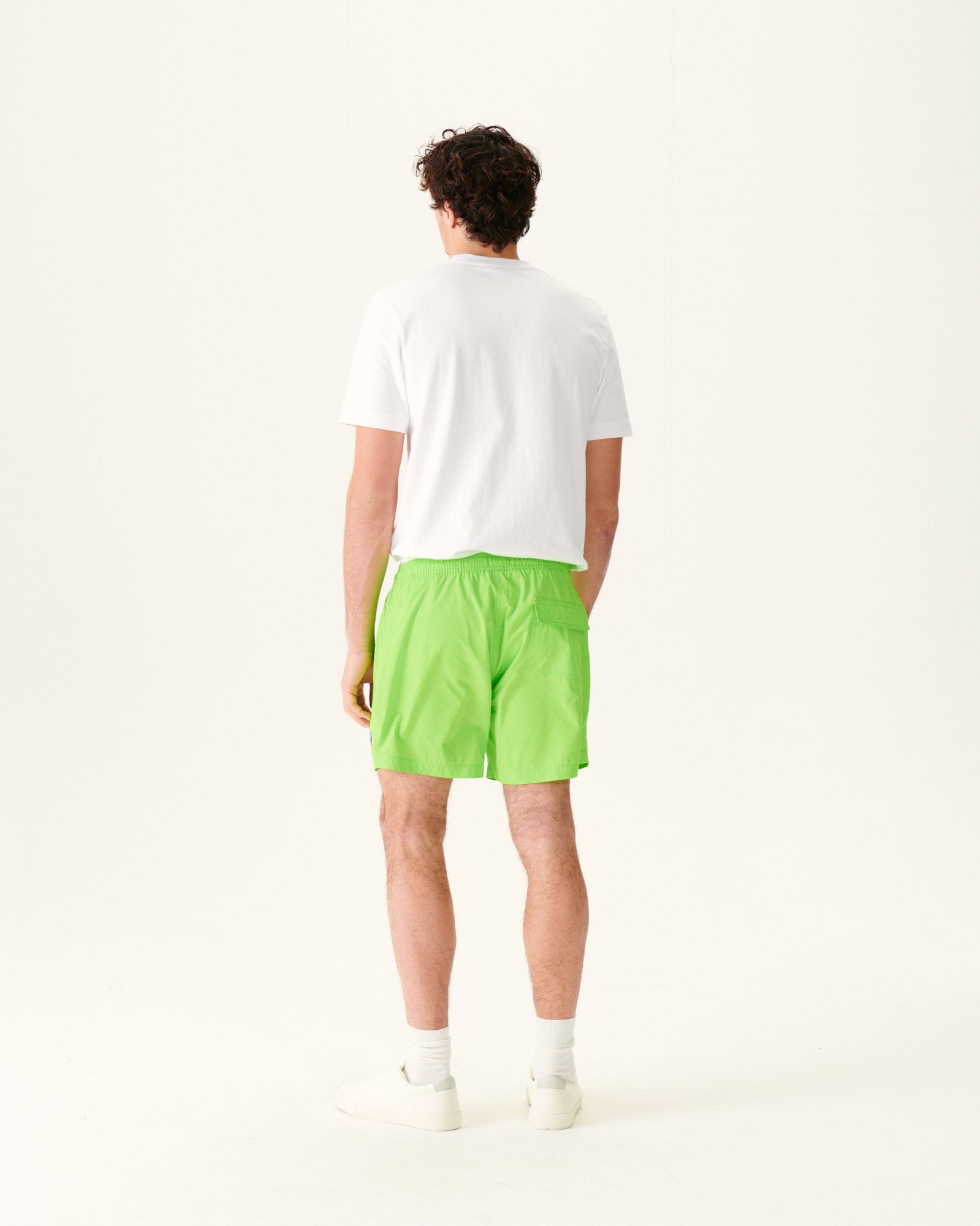 Short de bain Vert fluo Biarritz