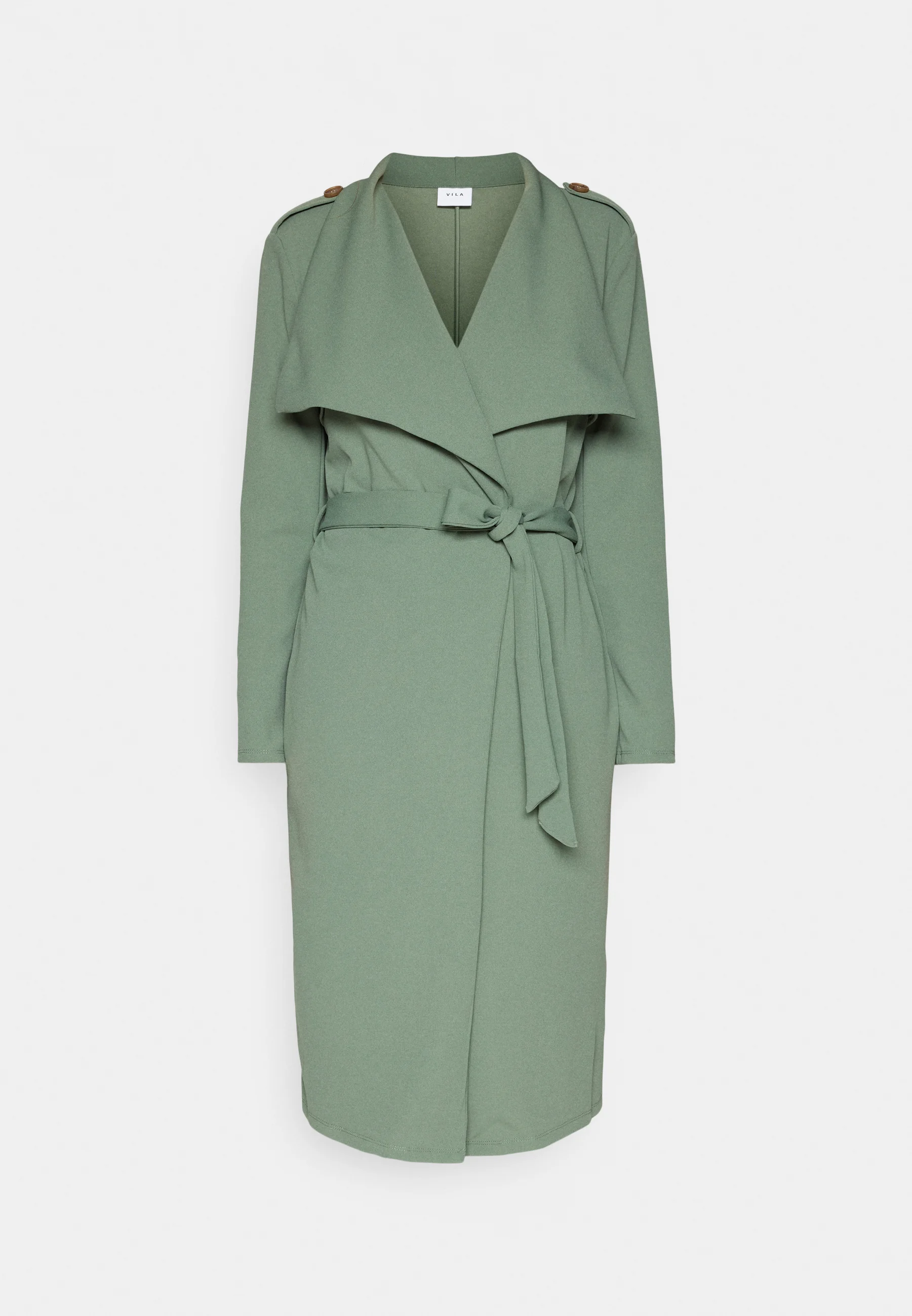 VILA VICLARA LONG DRAPY - Gabardina