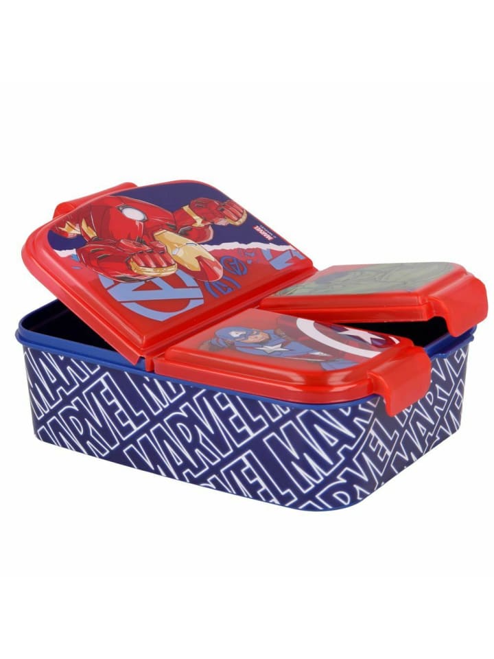 Stor Marvel Avengers 3-fach Brotdose Comic - Lunch Box 3 Jahre günstig kaufen onesize