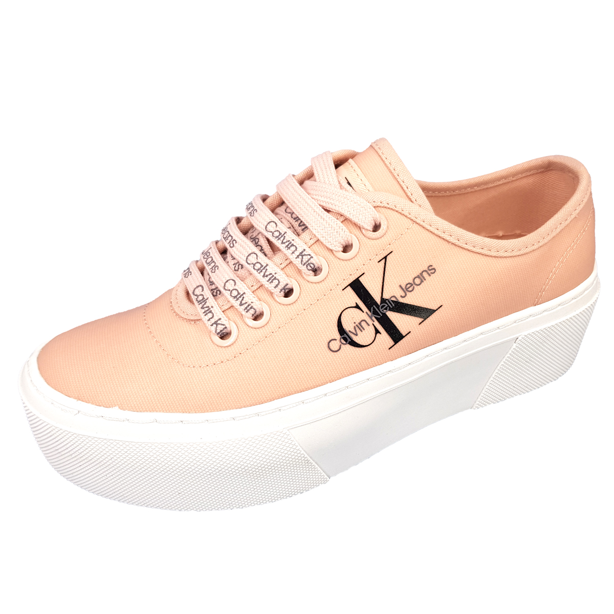 Calvin Klein Cupsole Flatform YW0YW0766 Rosa TKY Pink Blush