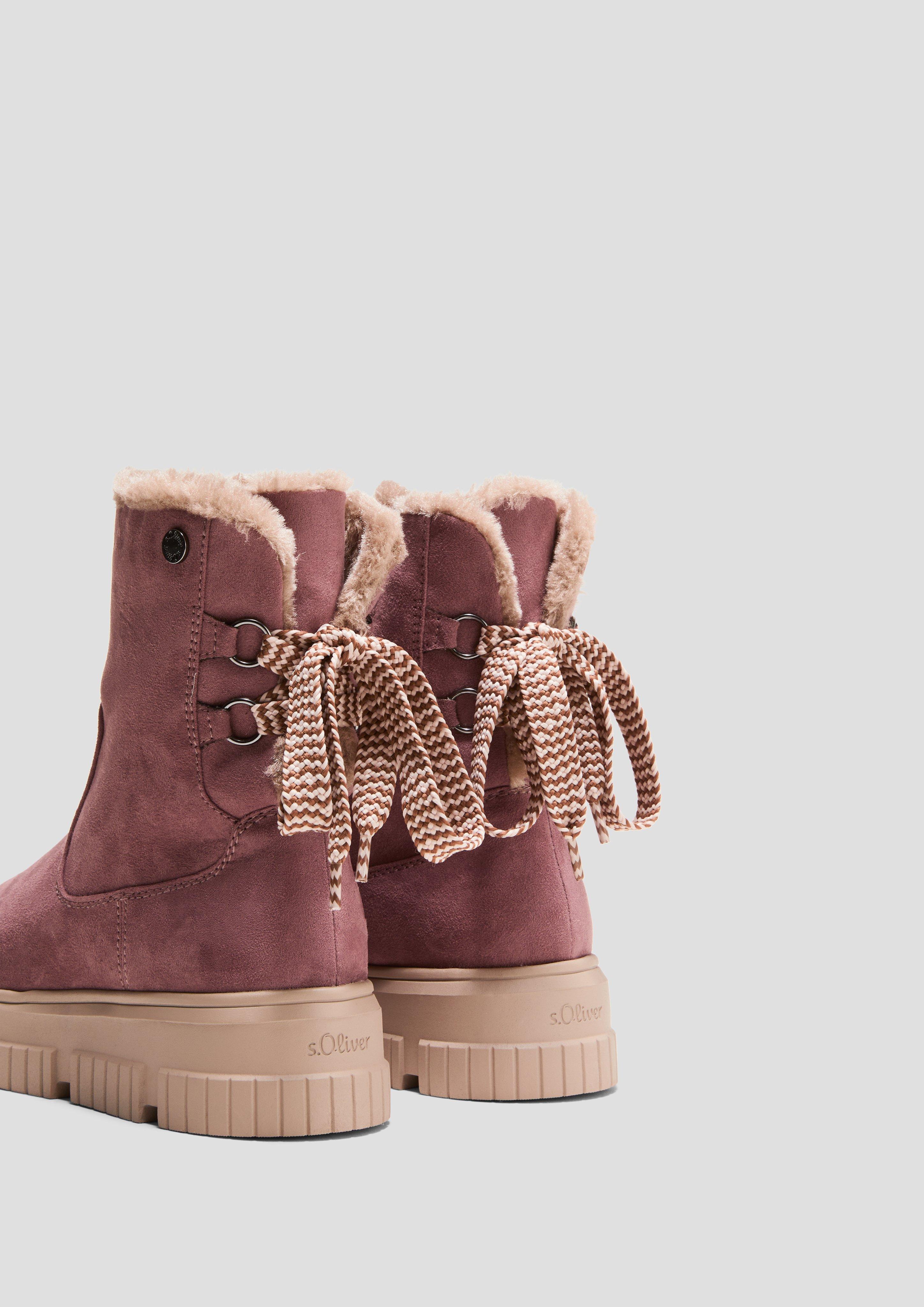 Winterstiefel mit Kunstfellfutter  6008603-512