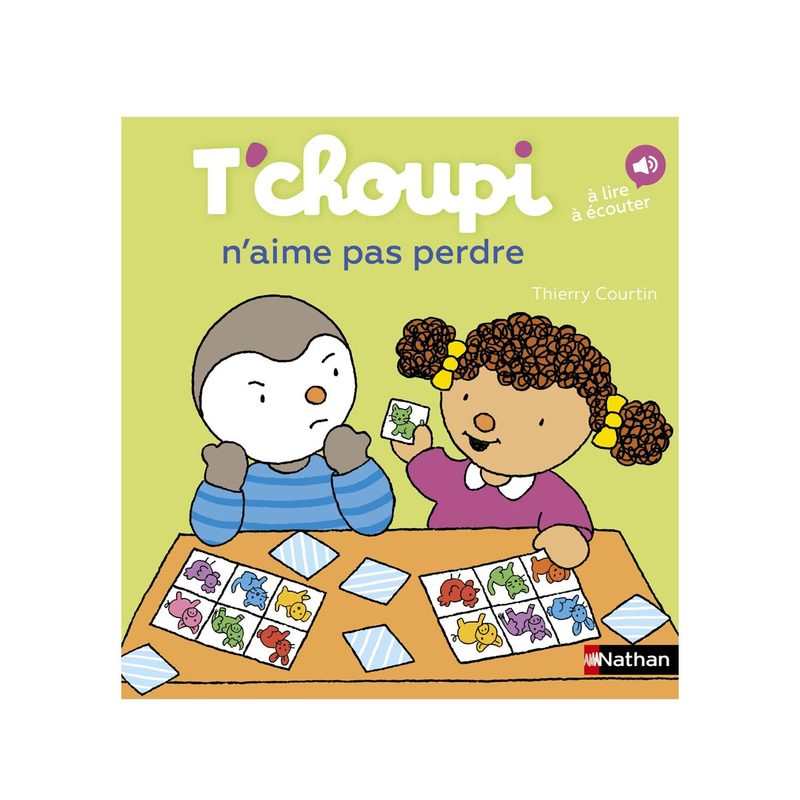 Livre T'choupi n'aime pas perdre - Nathan Jeunesse