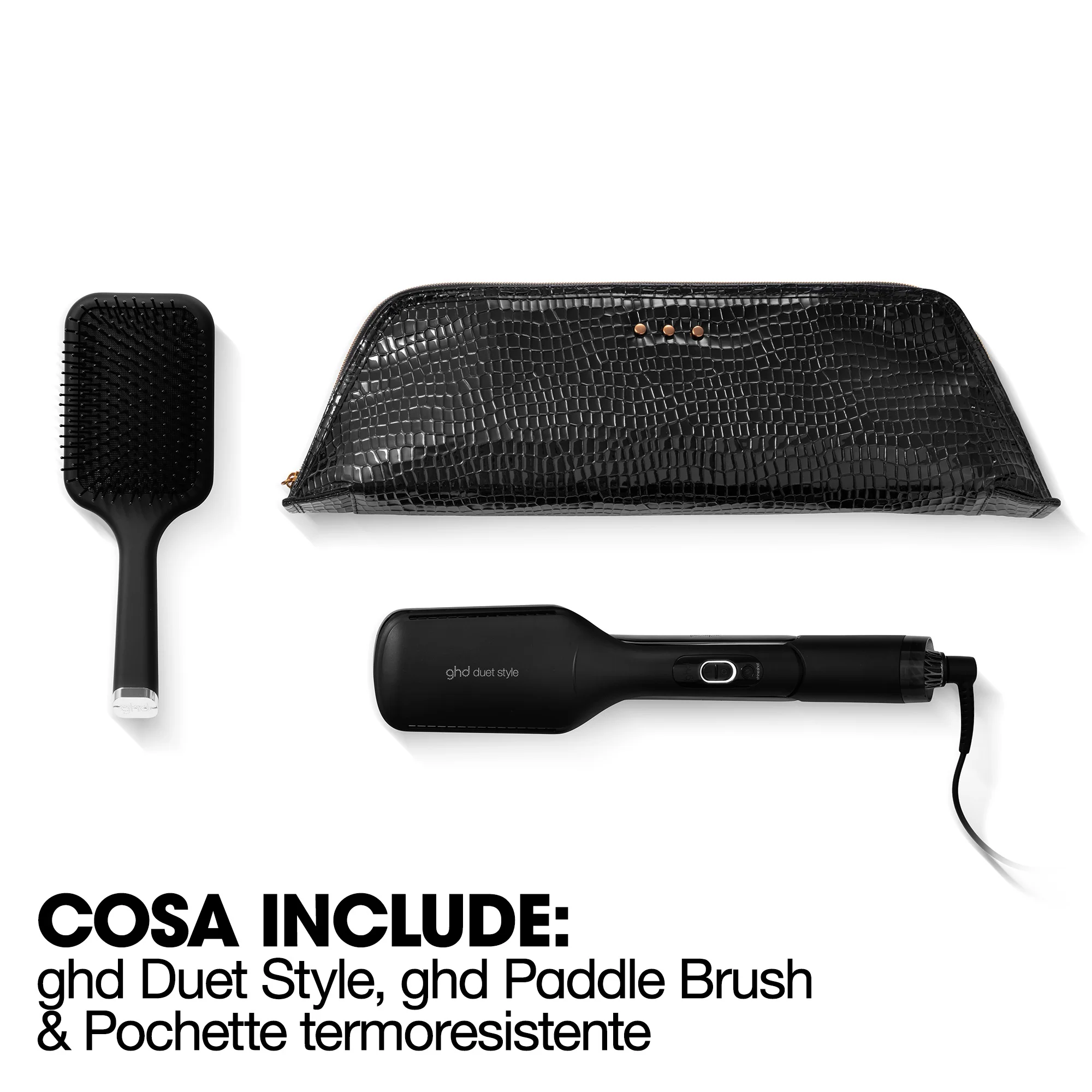 Σετ δώρου Hot Air Styler ghd duet style - επαγγελματικό πιστολάκι μαλλιών + βούρτσα με βελόνες - Σετ δώρου μαλλιών, Ισιωτικά μαλλιών, Βούρτσες