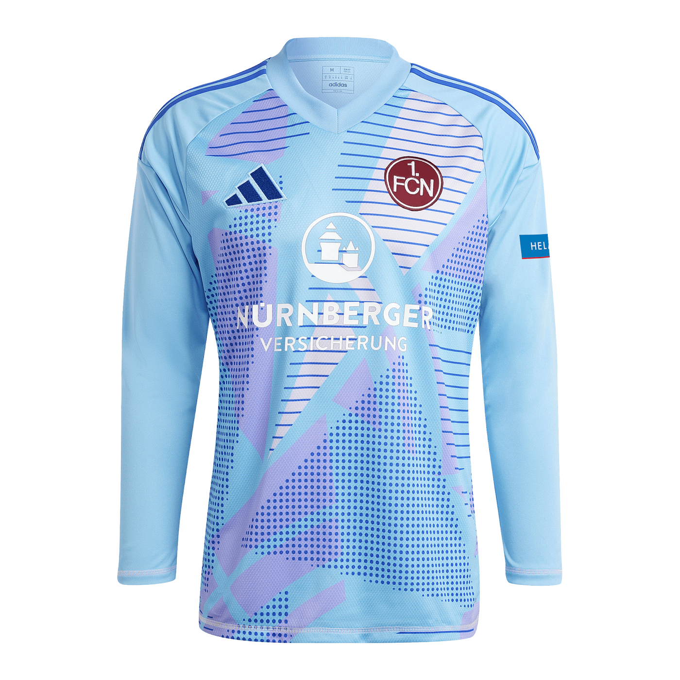 adidas 1.FC Nürnberg TW-Trikot 2024/2025 Kids Blau