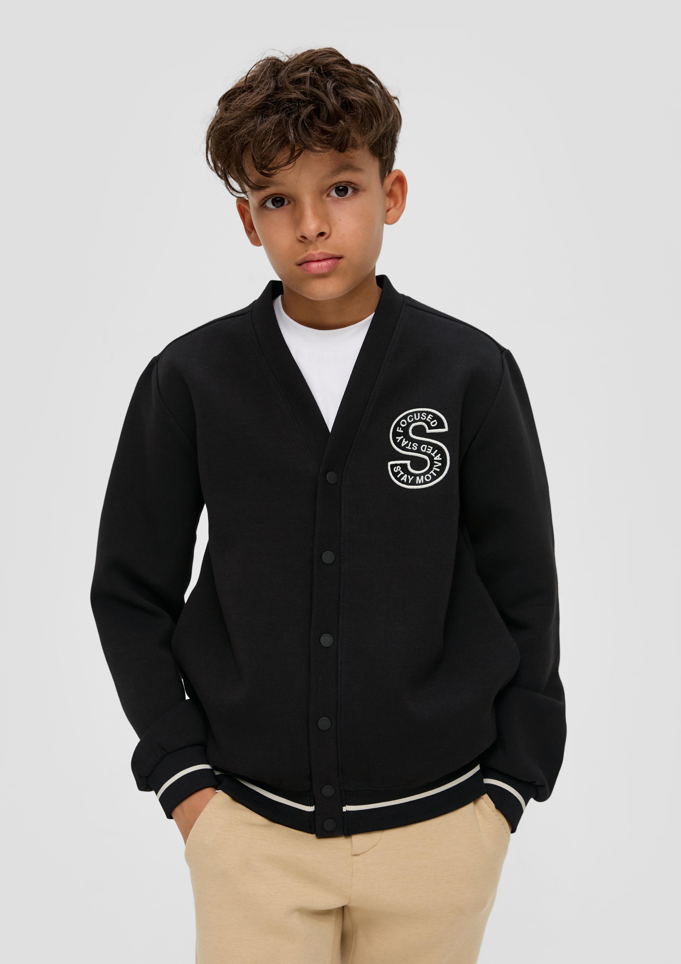 Sweatjacke im College-Stil  2140641-9999