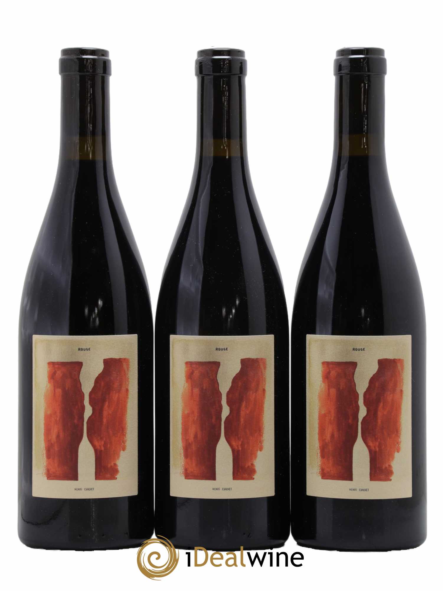 Vin de France Rouge Henri Chauvet 2022 - Lot de 3 Bouteilles