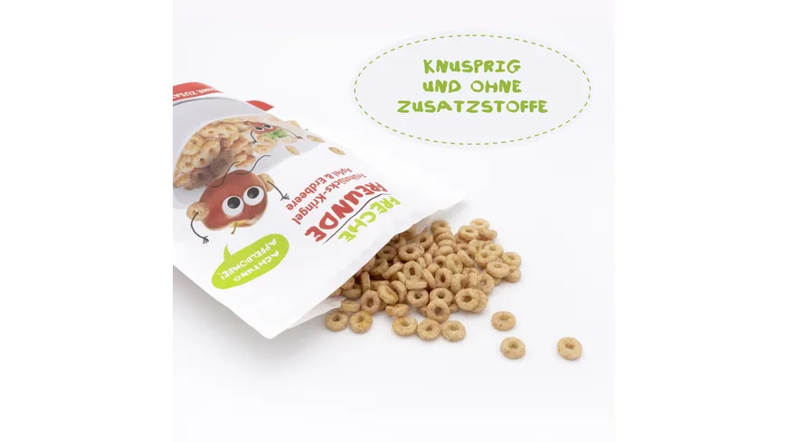 Freche Freunde Bio Frühstücks-Kringel Apfel & Erdbeere 125 g