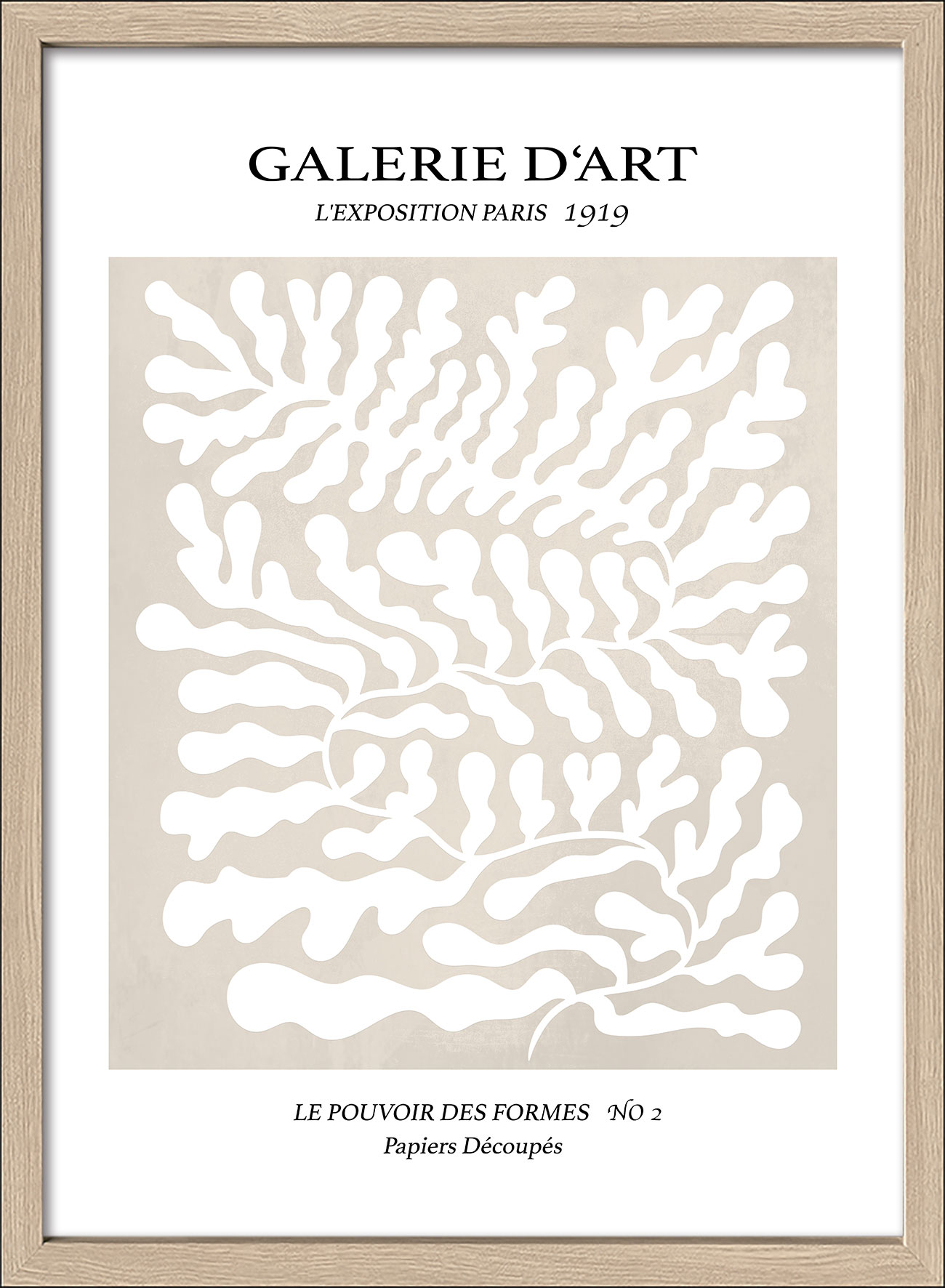 Pro ArtKunstdruck gerahmt 75x55cm