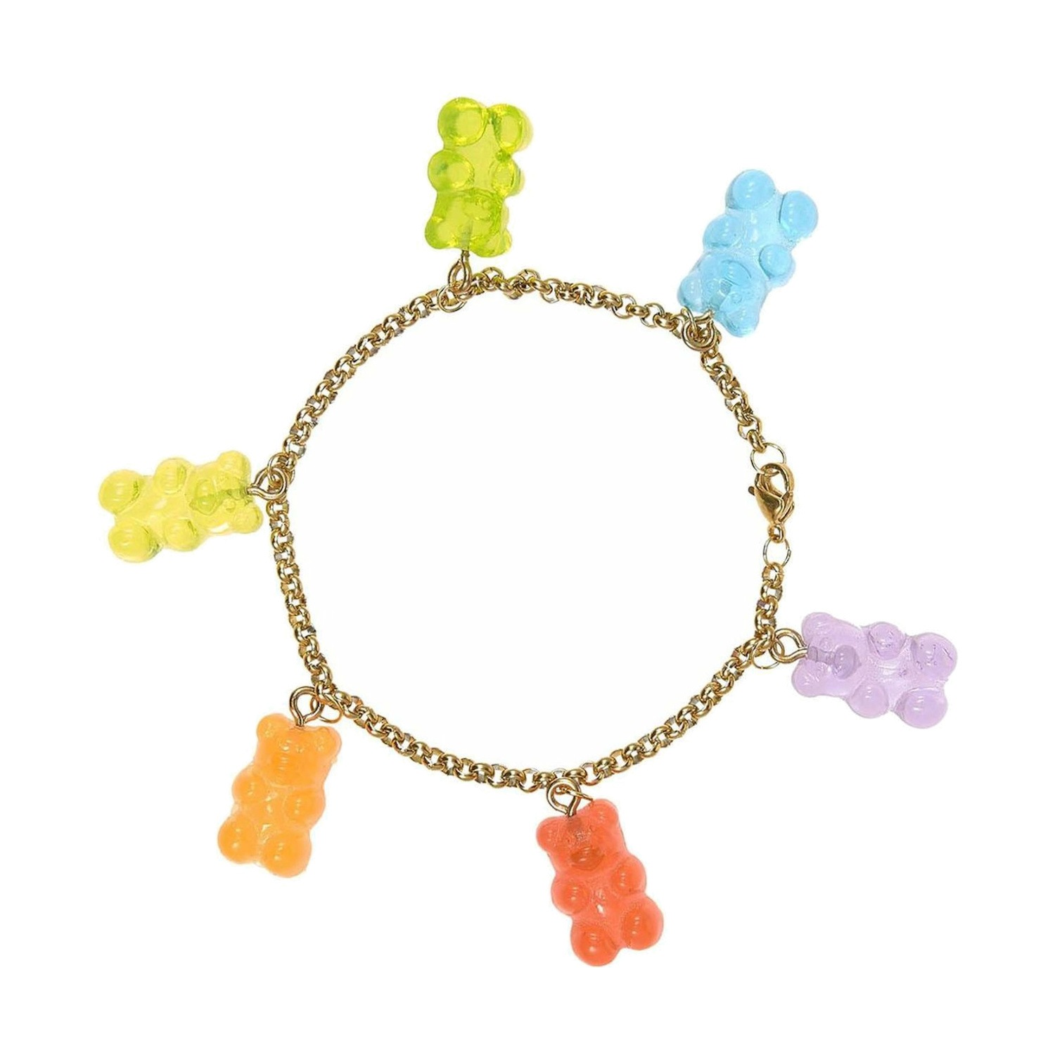 Armband 'Gummibärchen Regenbogen'